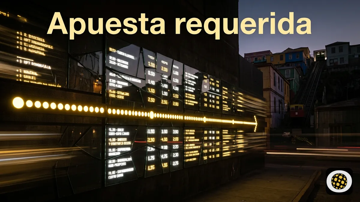 Ilustración del requisito de apuesta x5 antes de retirar en Betobet Chile
