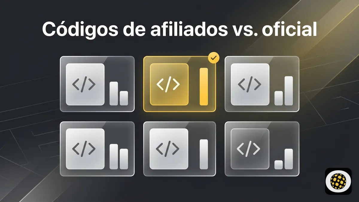Comparativa de códigos de afiliados frente al código oficial de Betobet Chile