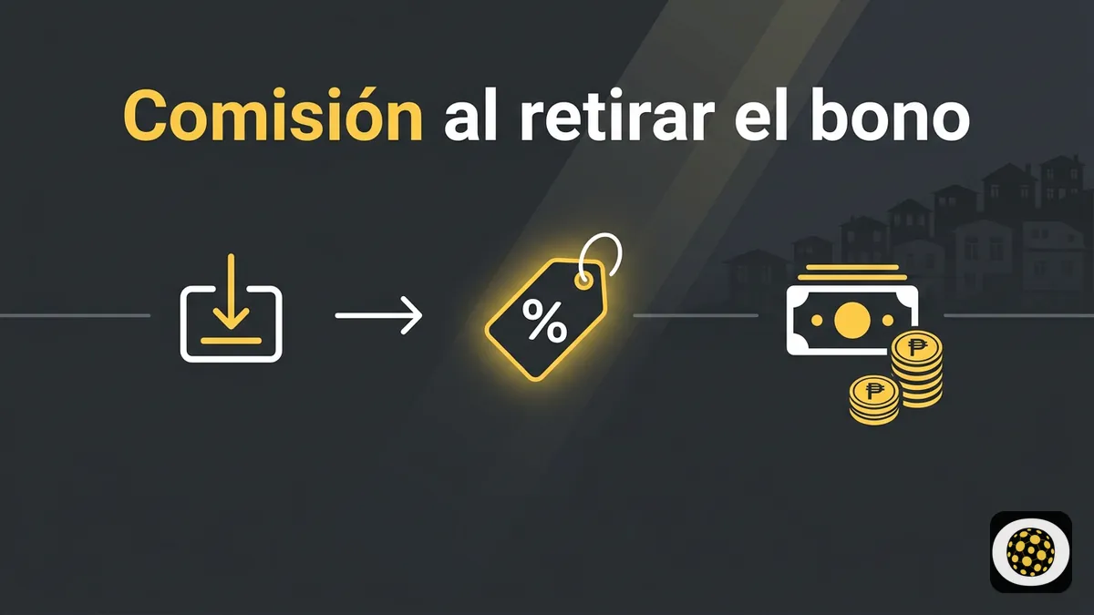 Comisión aplicada al retirar fondos obtenidos con el código promocional en Betobet Chile