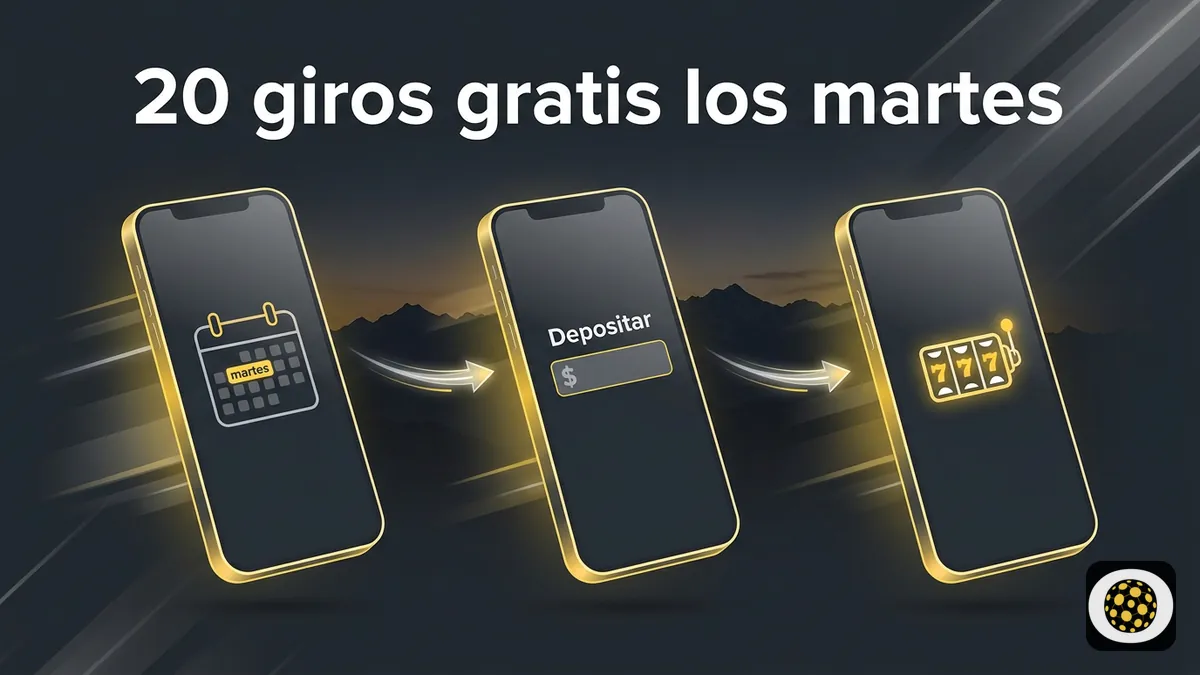 Pasos para los 20 giros gratis de los martes en Betobet, mockup de pantallas con calendario y depósito